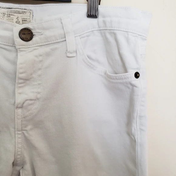 Current/Elliot The Stiletto White Denim Jeans - Picture 6 of 14